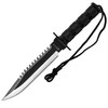 Fleming Supply Fleming Supply Frontiersman Survival Knife and Kit with Sheath 451824SGW